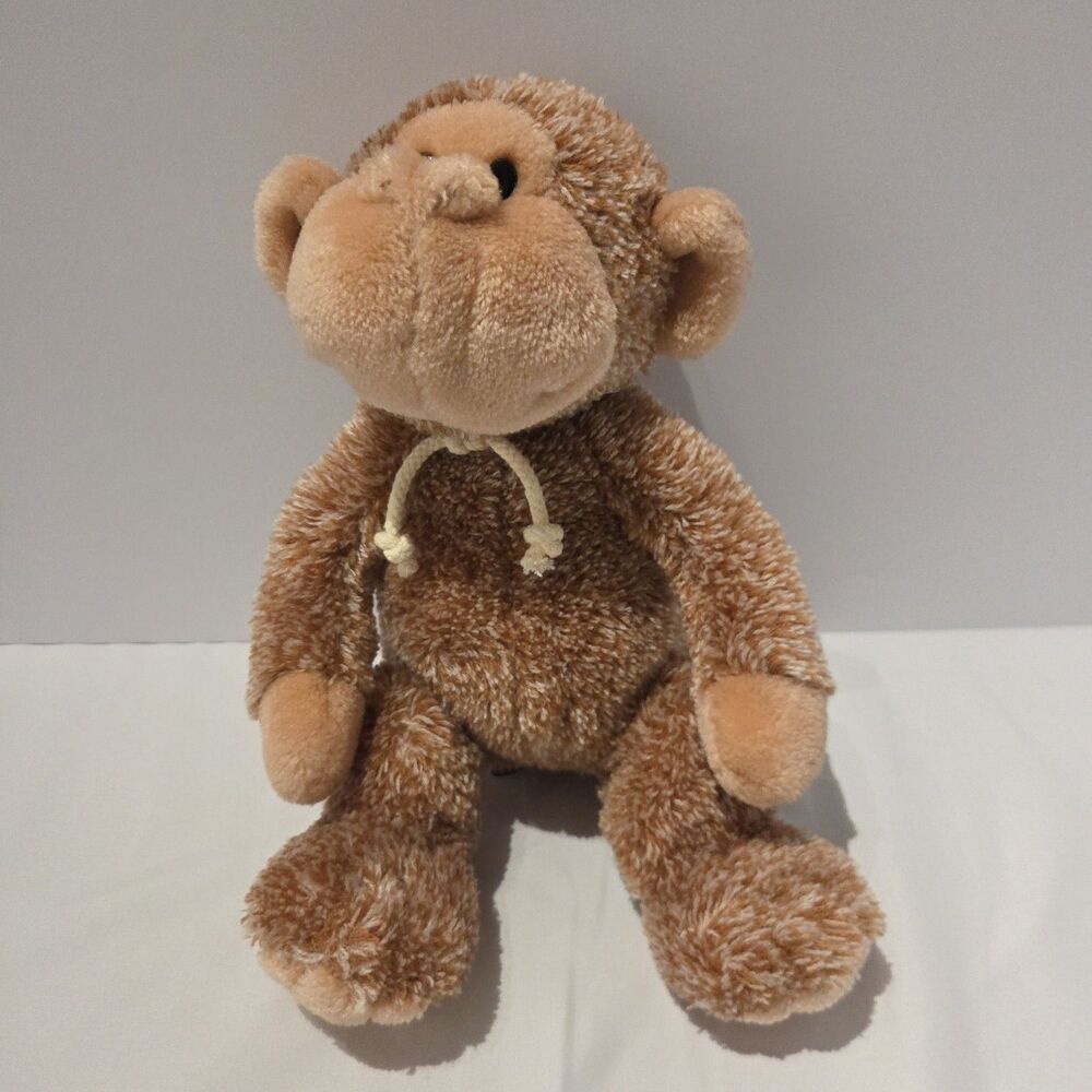 Gund Stringer Monkey Brown Plush Soft Toy Stuffed Animal Lovey Friend 12"